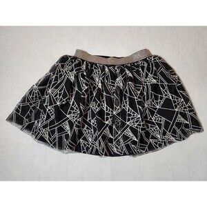 Girls Medium 7/8 Halloween Web Skirt